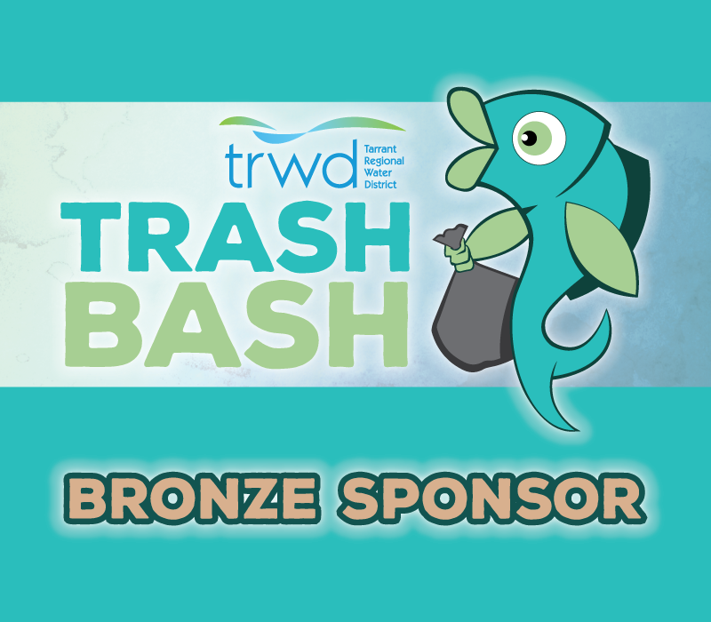 TRWD Trash Bash Lake Area Sponsorship - BRONZE LEVEL