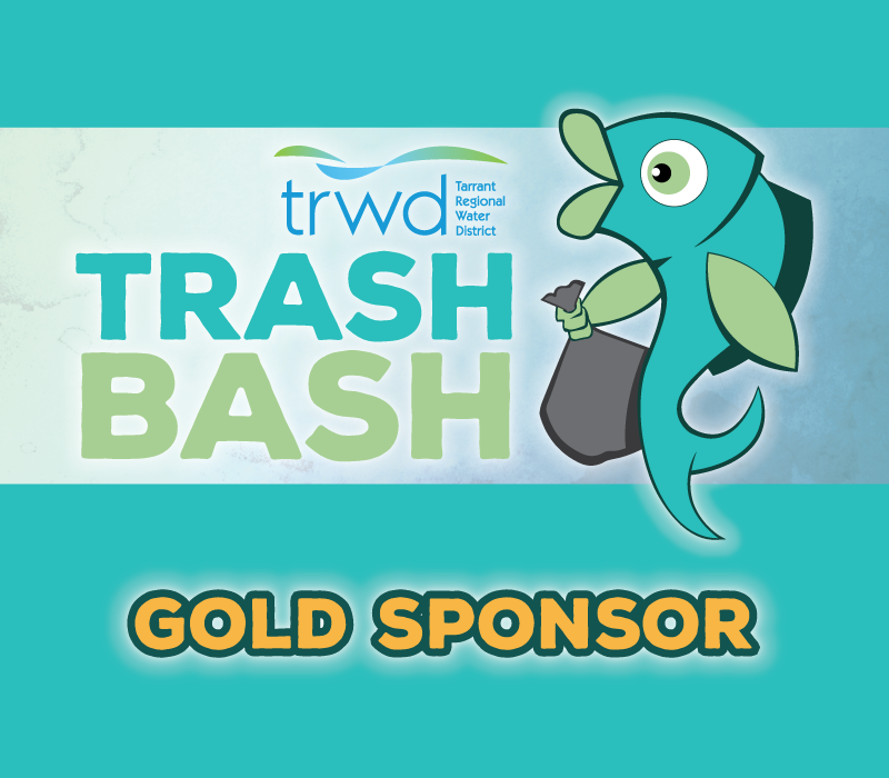TRWD Trash Bash Lake Area Sponsorship - GOLD LEVEL